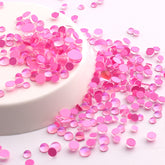 Mixed Sizes Mocha Pink Mermaid Tears Glass Half Pearls Rhinestones For Nail Art WholesaleRhinestone